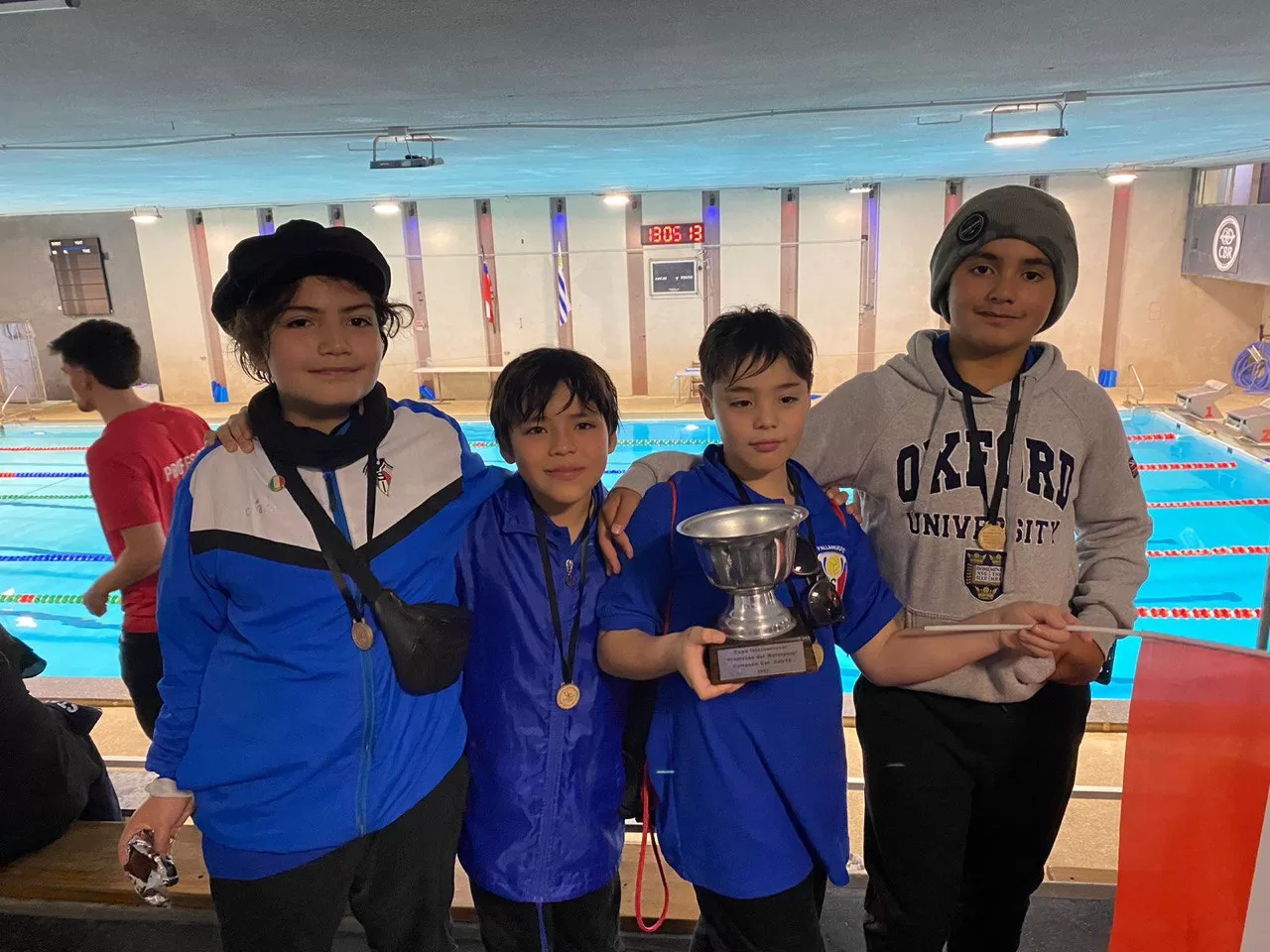 Stadio Italiano Sub 13 se coronó campeón en la Copa Internacional Promesas del Waterpolo en Uruguay