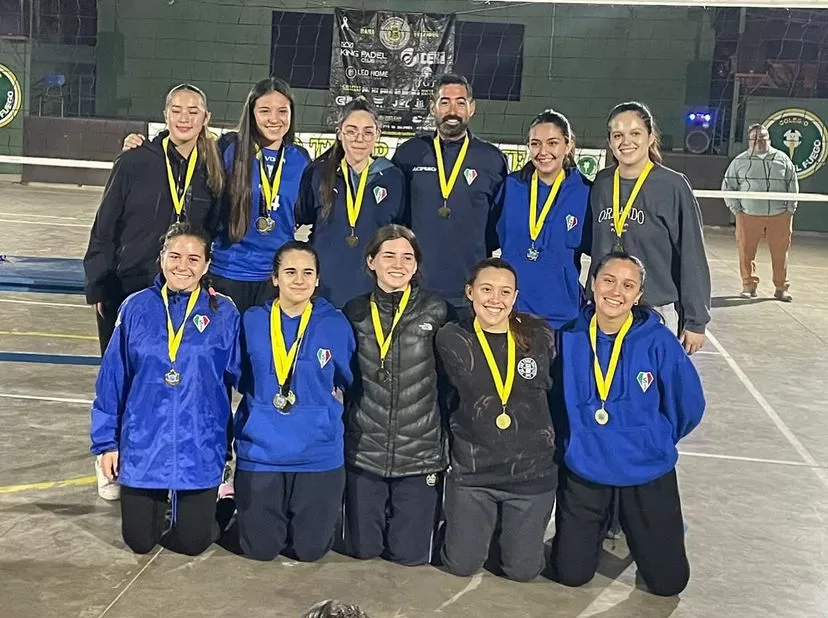 Pallavolo femenino se proclamó campeon del primer torneo del circuito juvenil