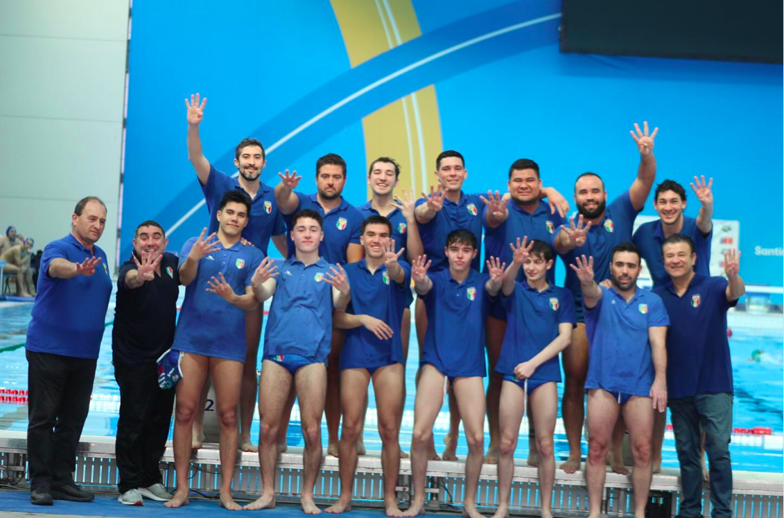 Pallanuoto logró el tetracampeonato del Campeonato Nacional Absoluto